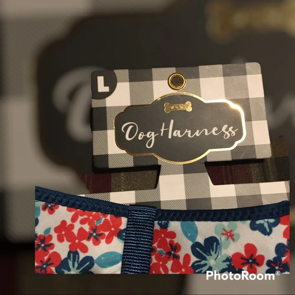Woof Floral Dog Harness